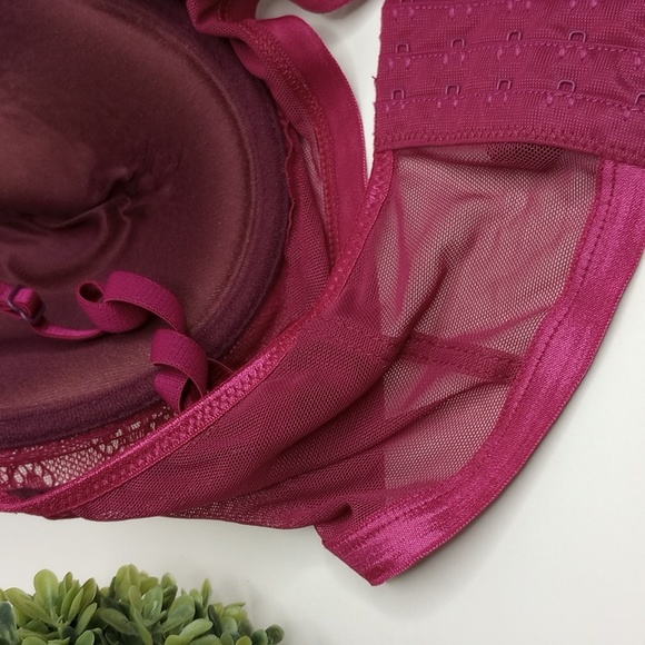BRAS BLACK FUCHSIA BY SECRET LACE - Picture 12 of 17